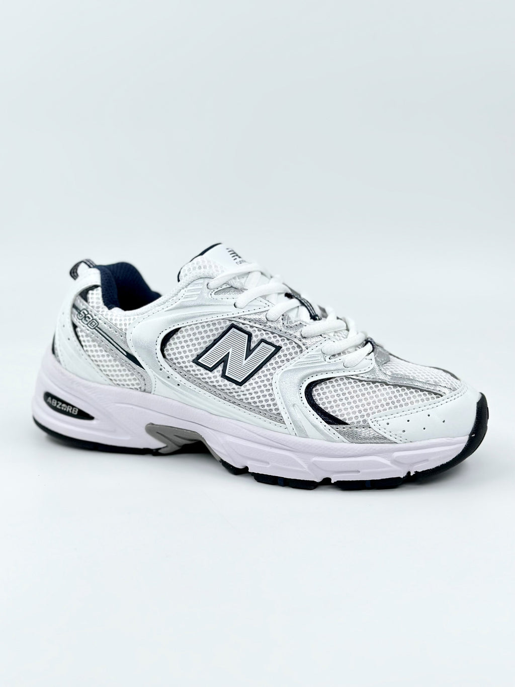New Balance 530 Whıte/Sılver/Navy