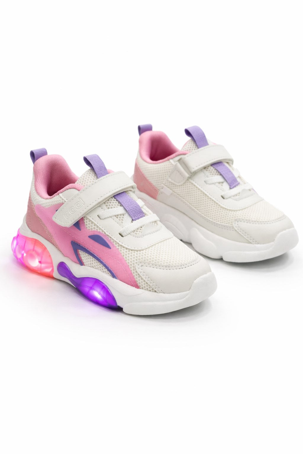 Cool Pembe Ortopedik Cırtlı Çocuk Ayakkabısı