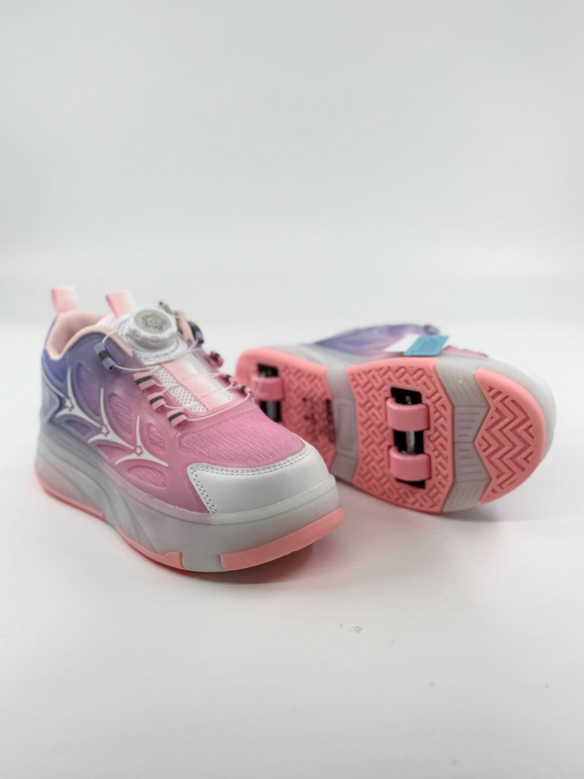 Pembe Patenli Işıklı Şarj Edilebilir Çocuk ayakkabı