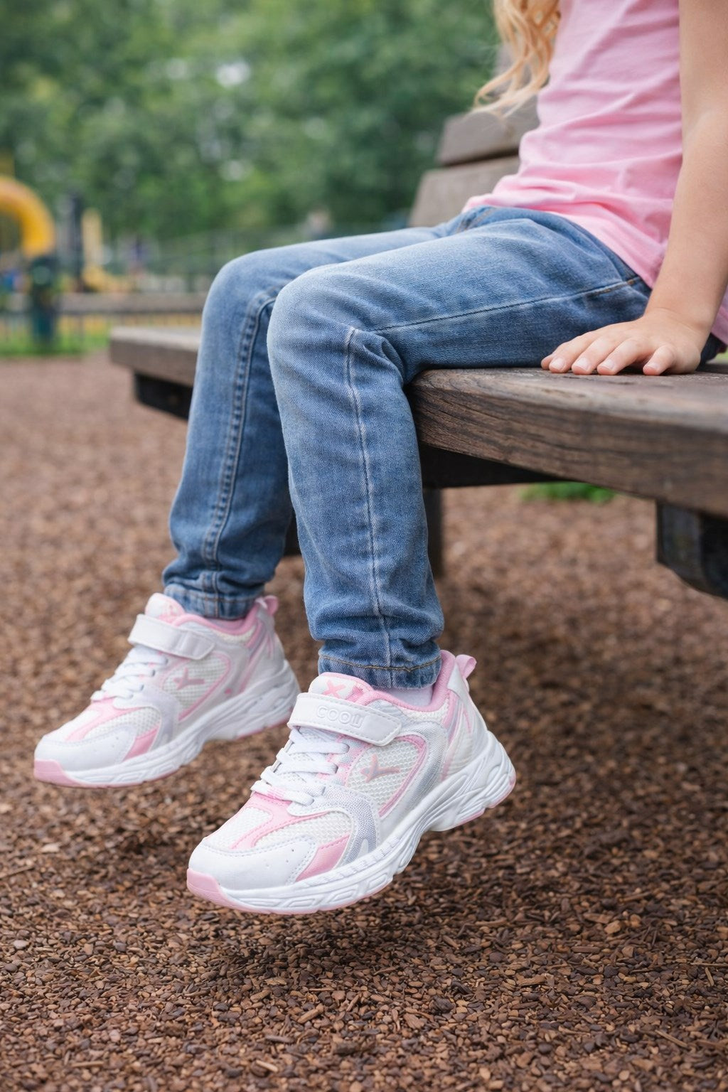 Cool Terra Cırtlı Bağcıklı Kız Çocuk Pembe Spor Ayakkabı