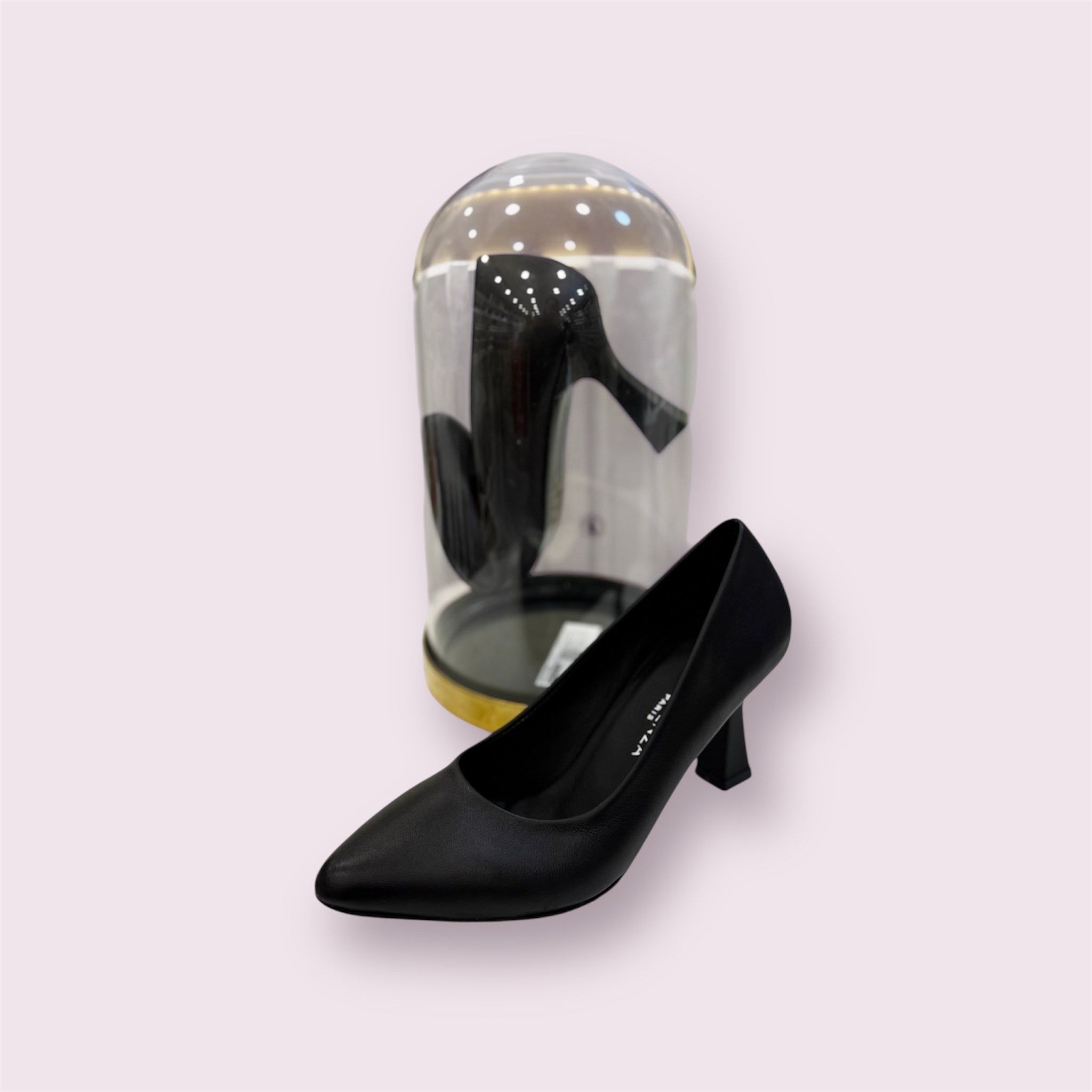 Hakiki Deri Bükülen Stiletto