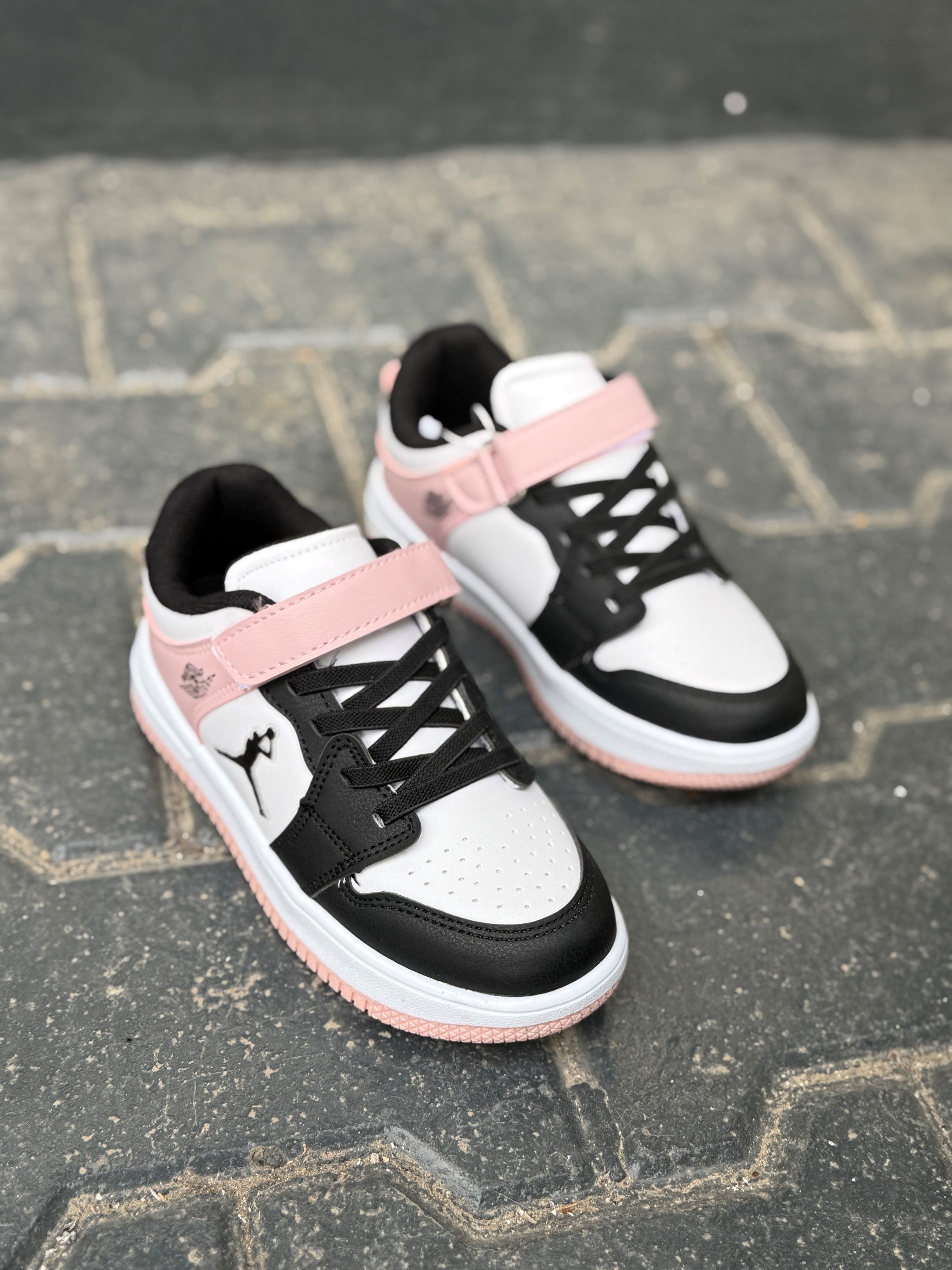 Cool Çocuk Cırtlı  Pınk Aır Günlük Spor Ayakkabı