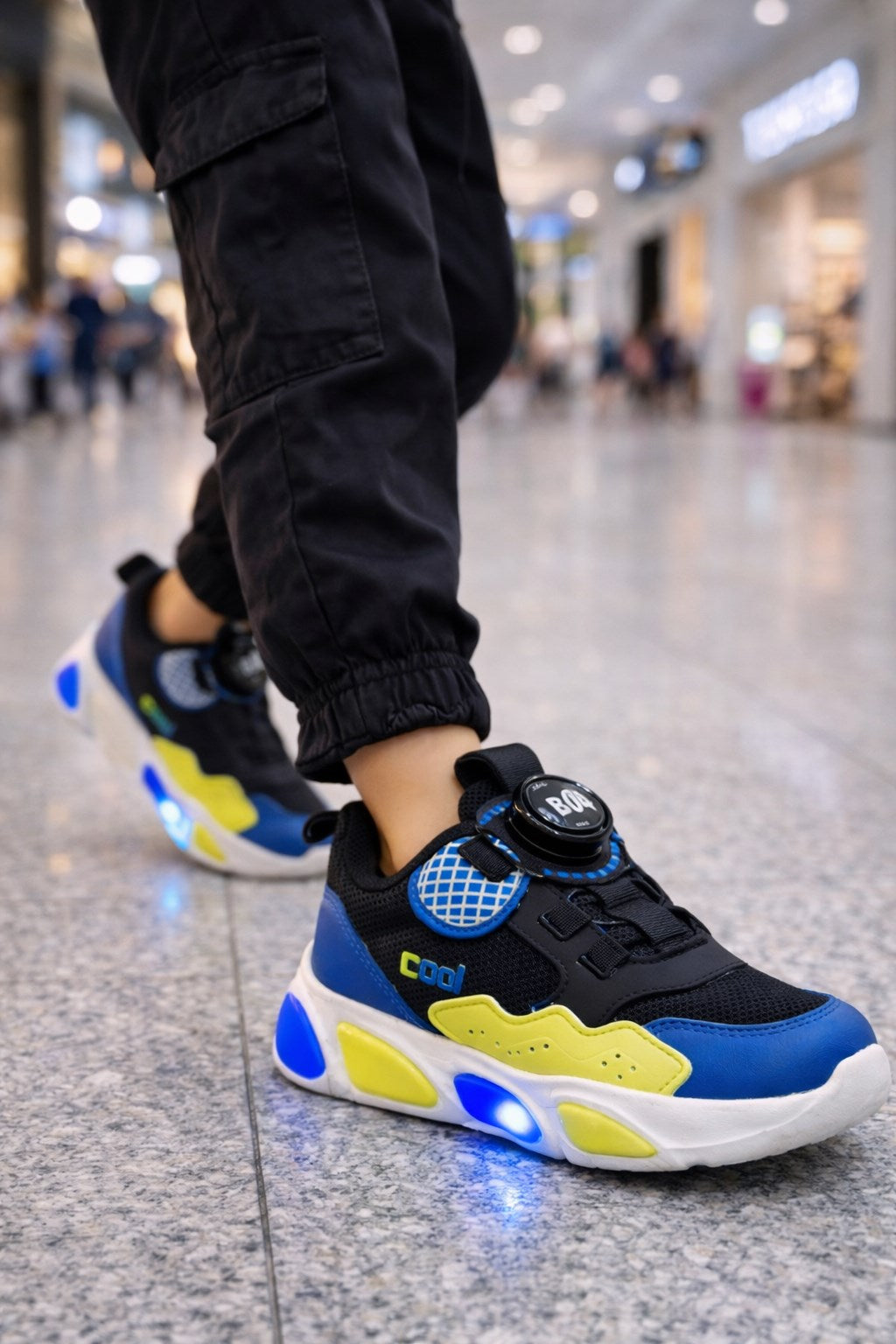 Cool Leon Hafif Ortopedik Otomatik Bağcıklı Çocuk Ayakkabı