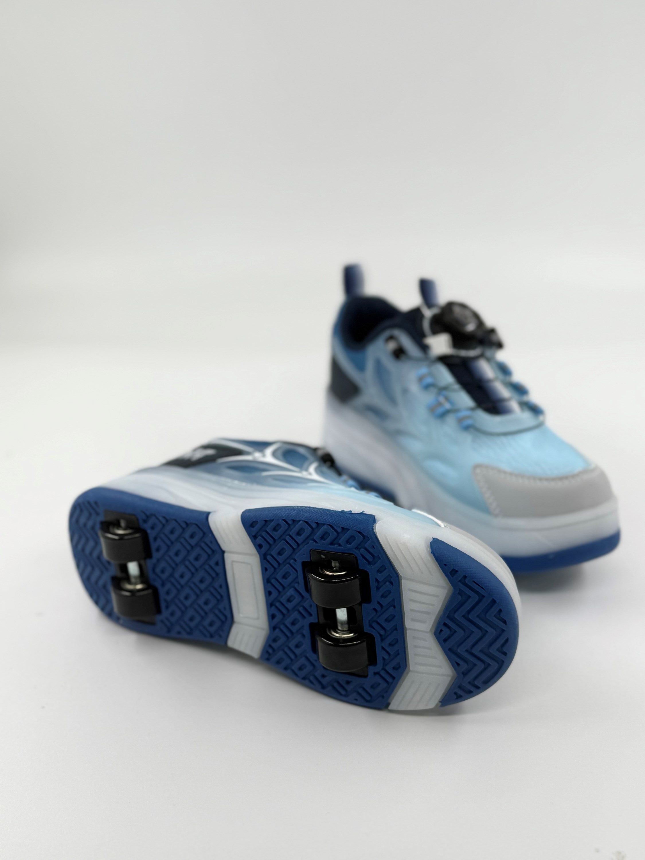 Marko Kids Mavi Patenli Şarj Edilebilir Çocuk Ayakkabı