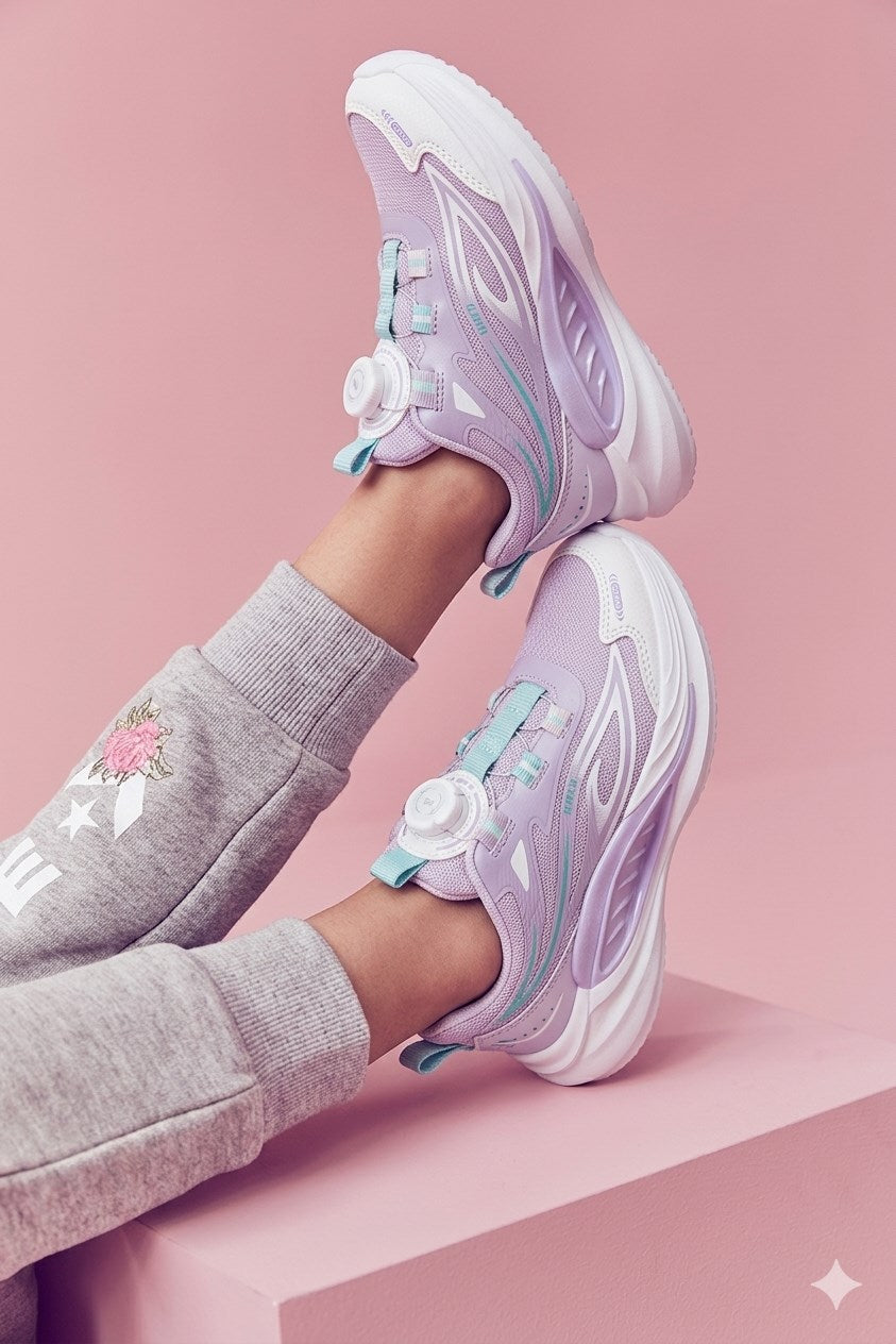 Marco Kids File Mor Kız Çocuk Spor Ayakkabı