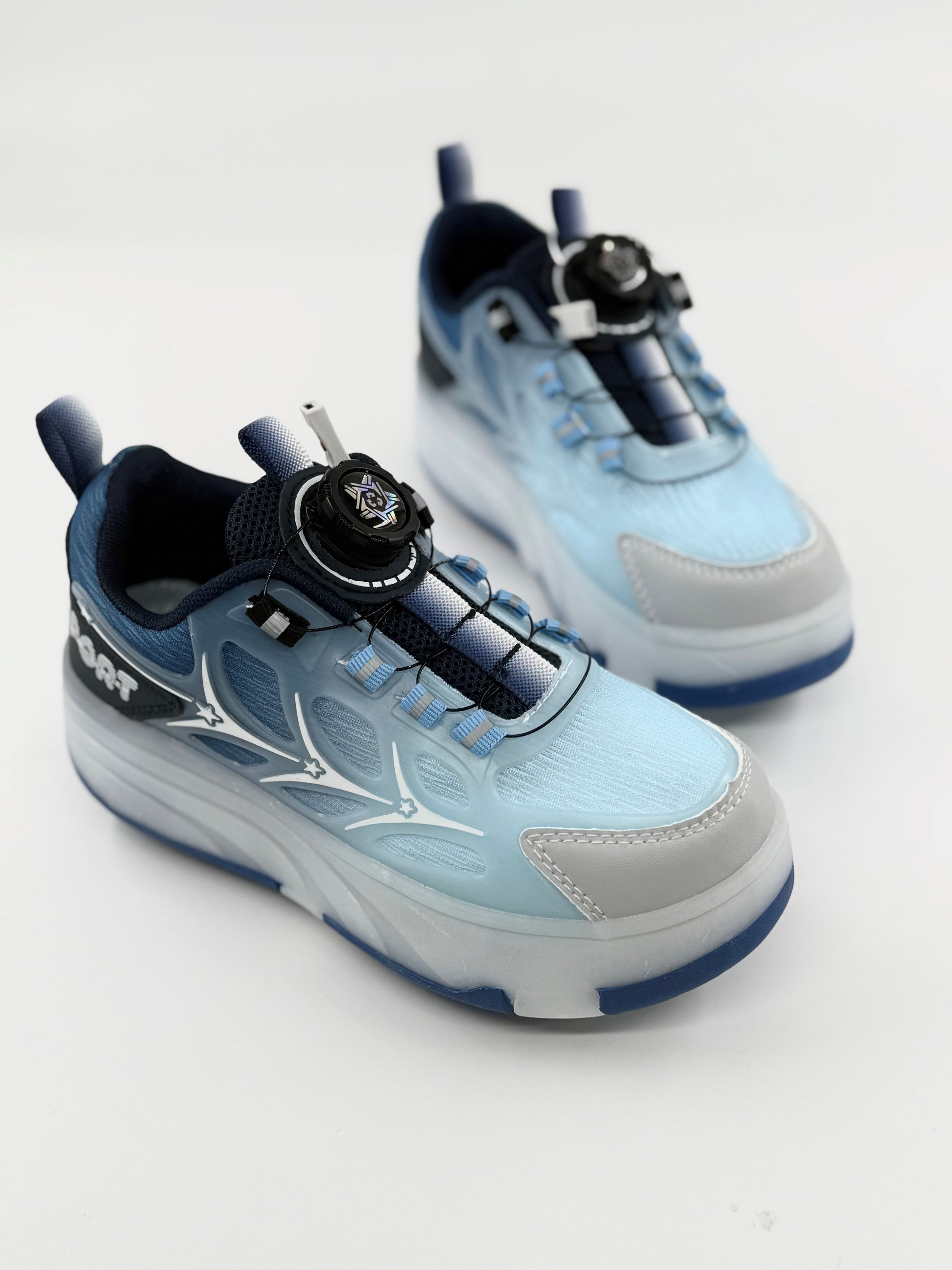 Marko Kids Mavi Patenli Şarj Edilebilir Çocuk Ayakkabı