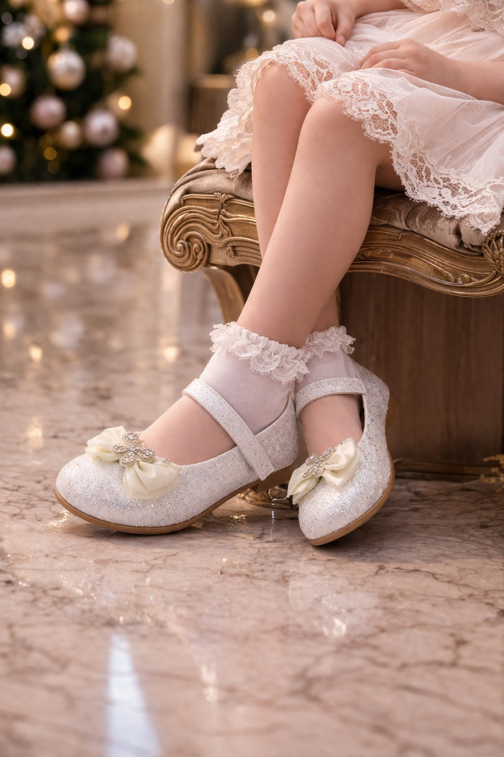 Mnc Kelebekli Sedef Kız Çocuk Babet