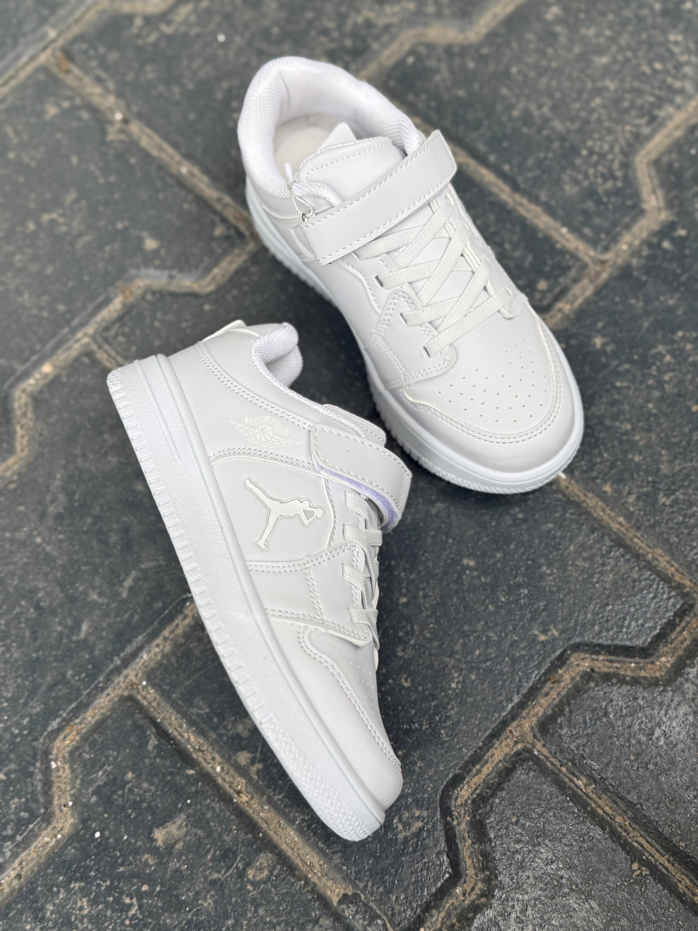 Cool Çocuk Beyaz Aır Günlük Spor Ayakkakbı