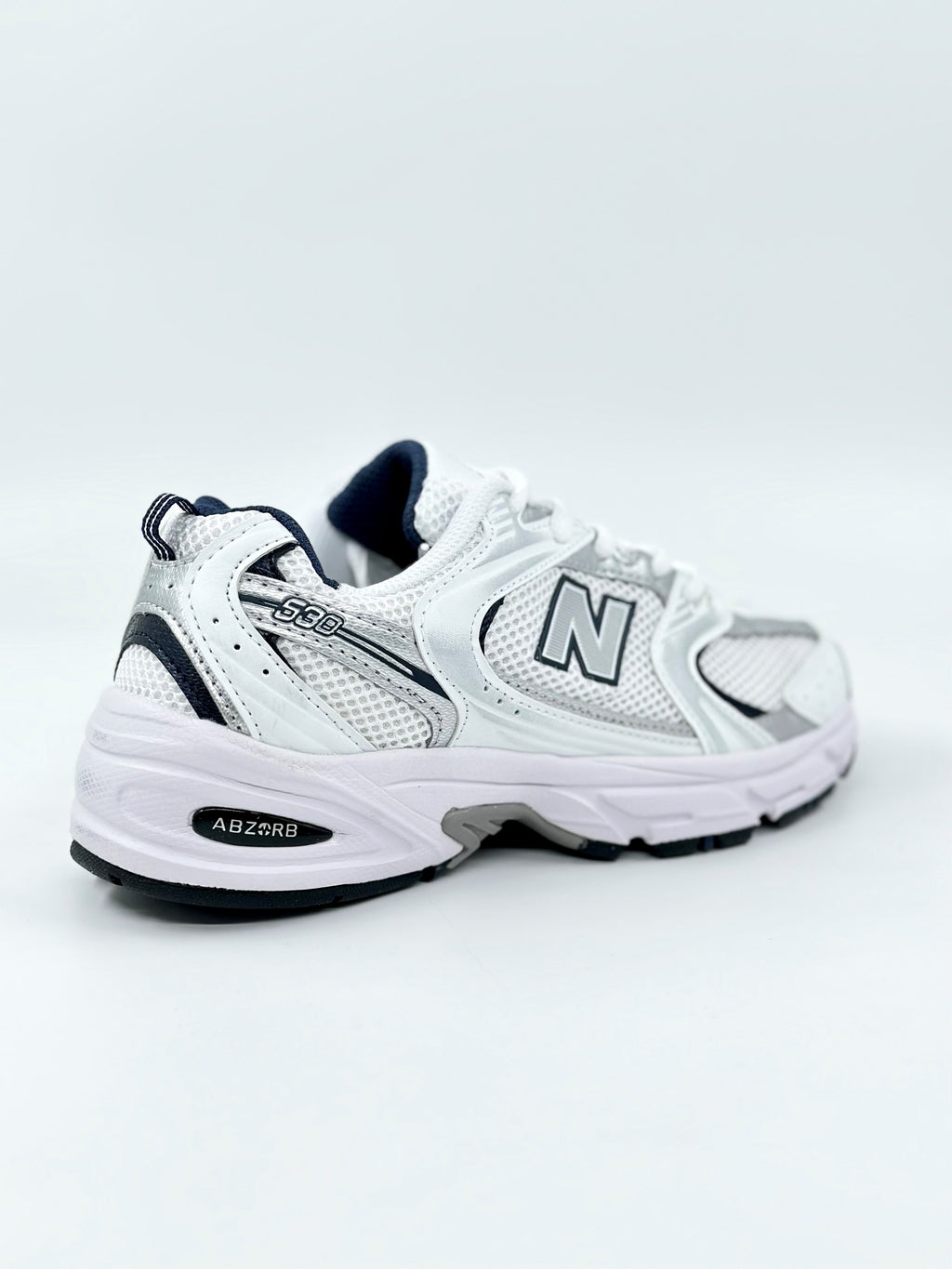 New Balance 530 Whıte/Sılver/Navy
