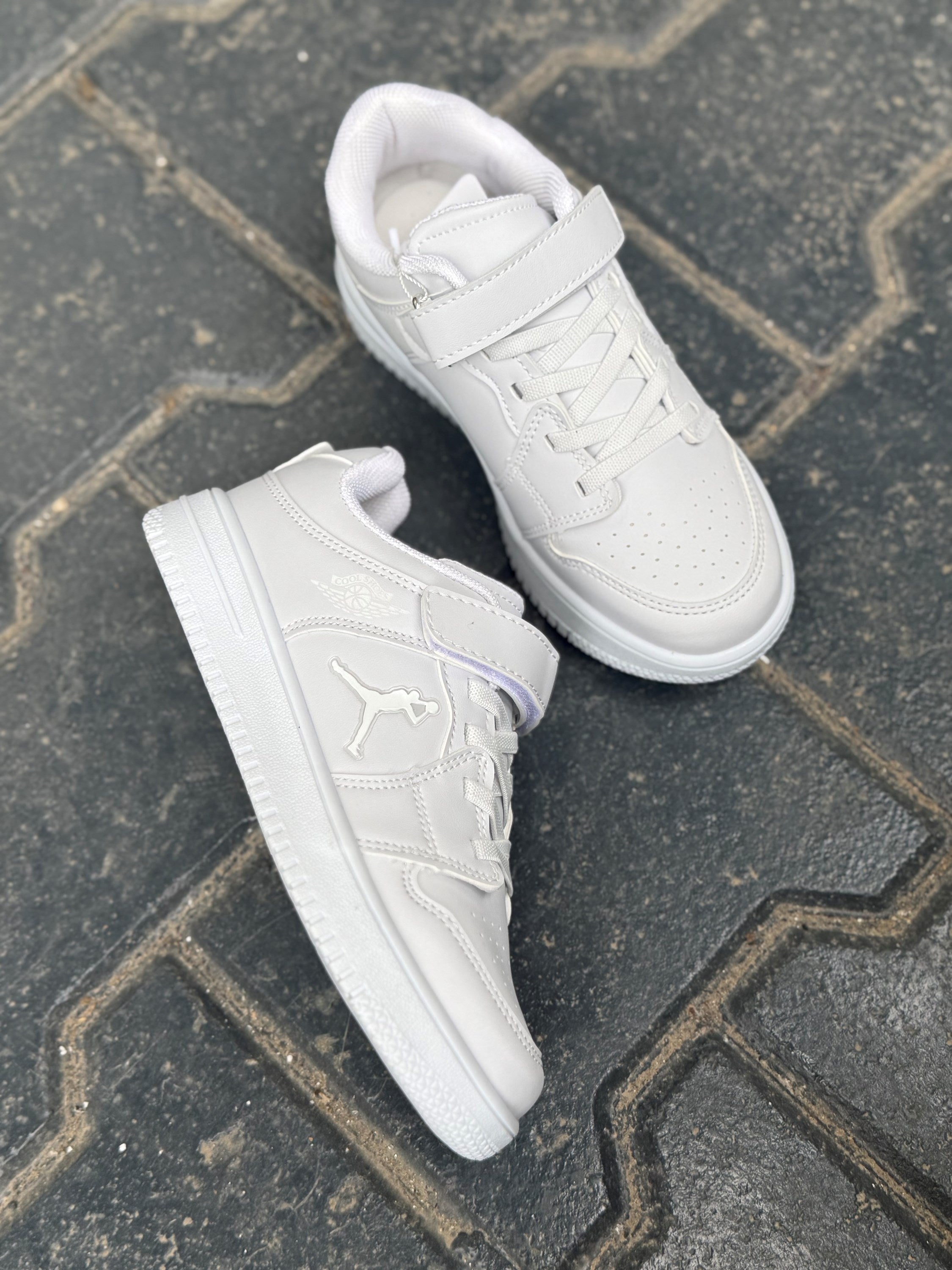 Cool Çocuk Beyaz Aır Günlük Spor Ayakkakbı