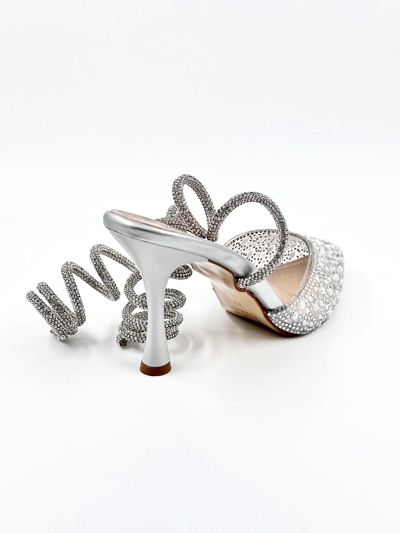 Bilek Bağlamalı |İncili | Zara Mode |l Gümüş Ayakkabı