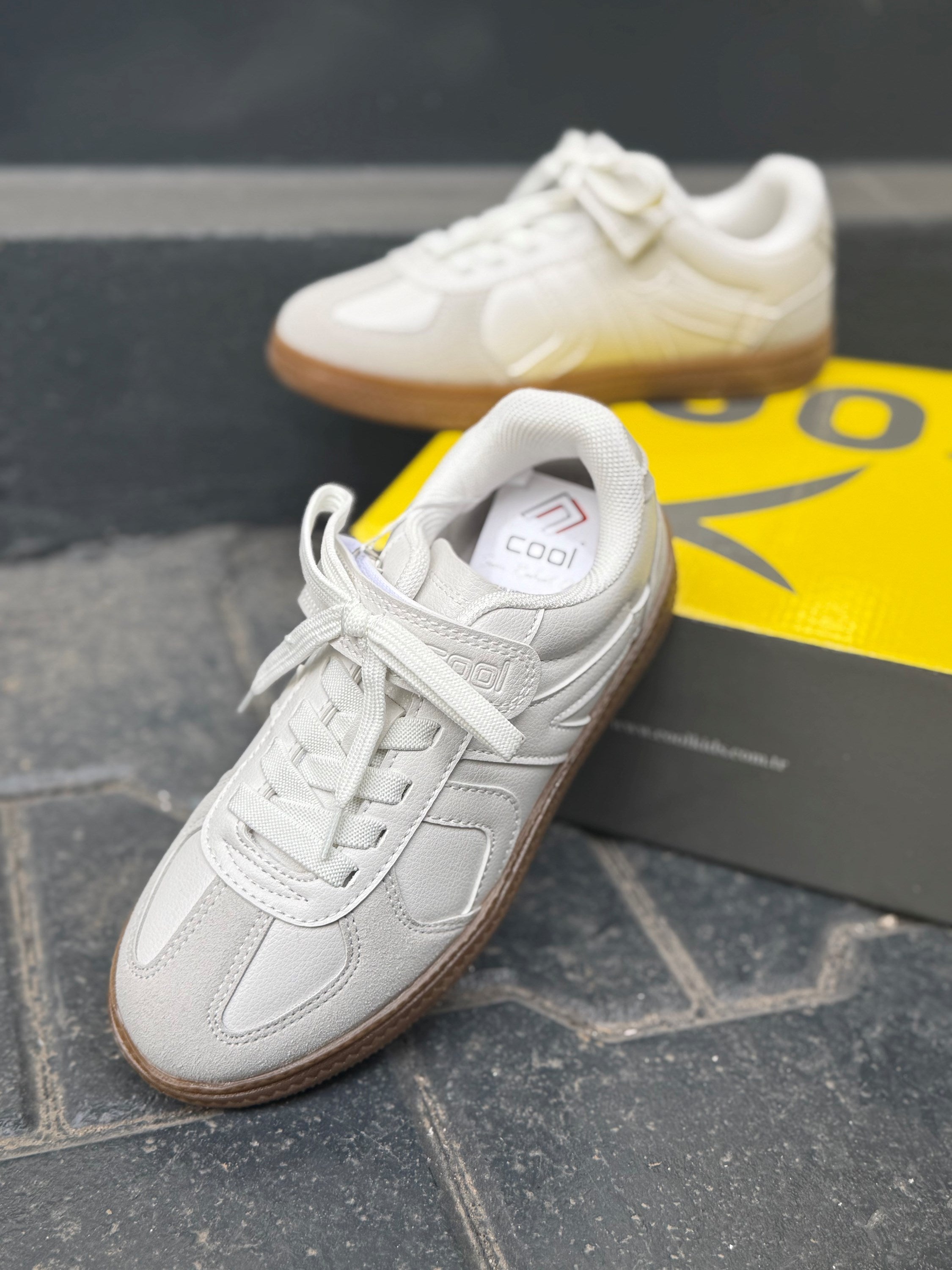 Cool Berry Beyaz Cırtlı Çocuk Sneakers