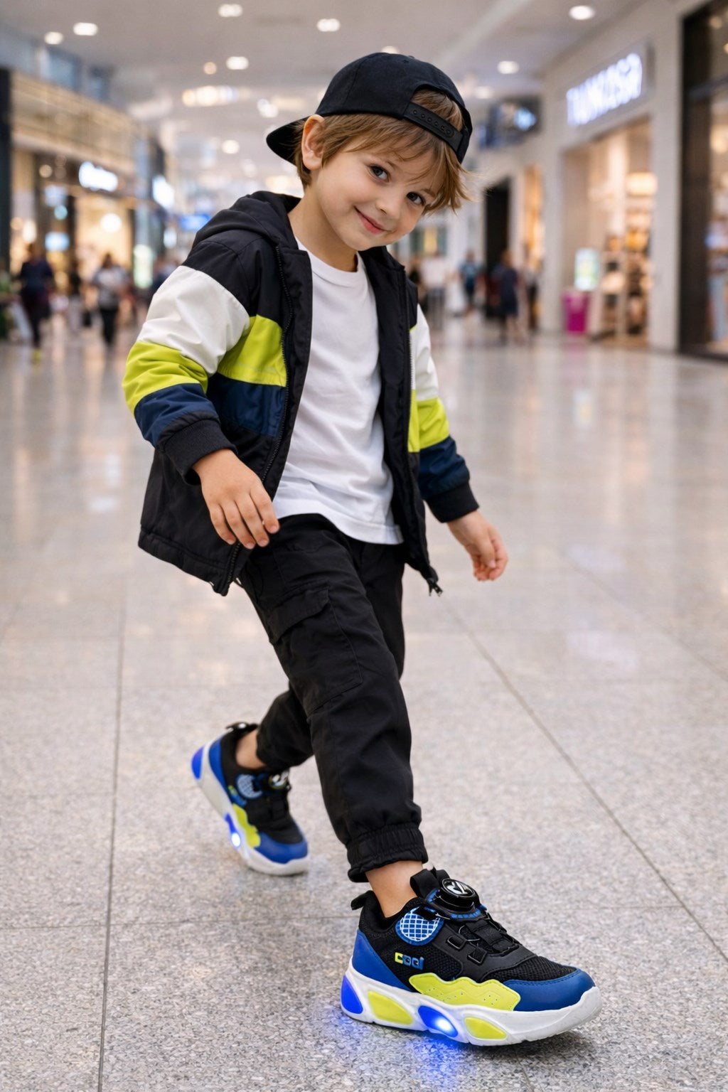 Cool Leon Hafif Ortopedik Otomatik Bağcıklı Çocuk Ayakkabı