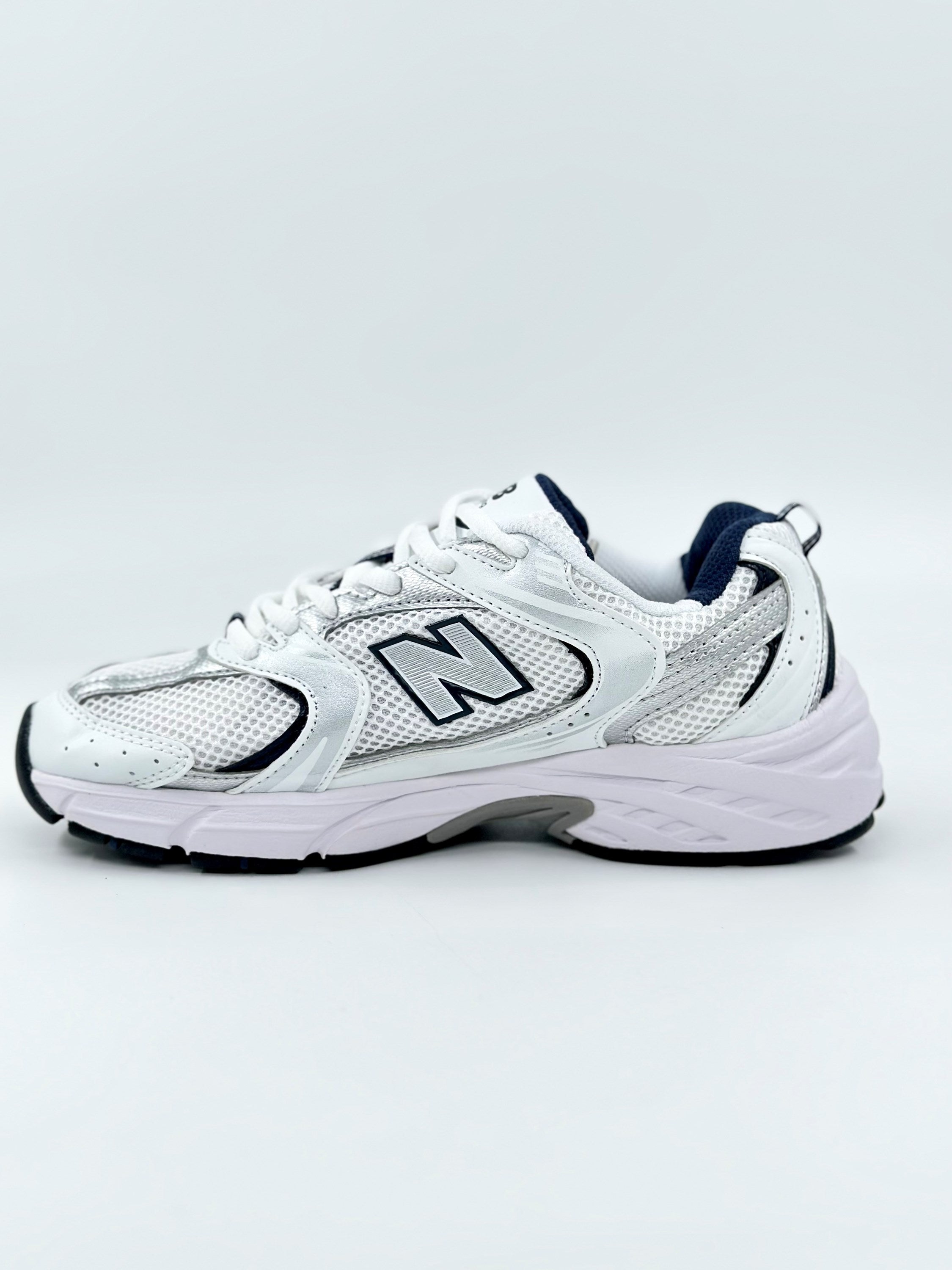 New Balance 530 Whıte/Sılver/Navy