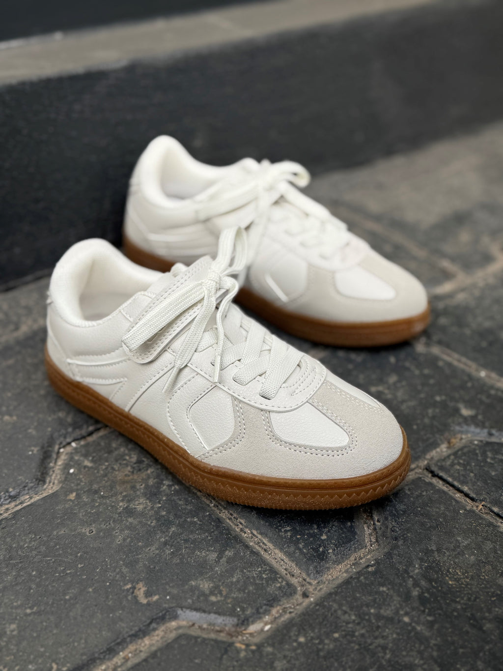 Cool Berry Beyaz Cırtlı Çocuk Sneakers
