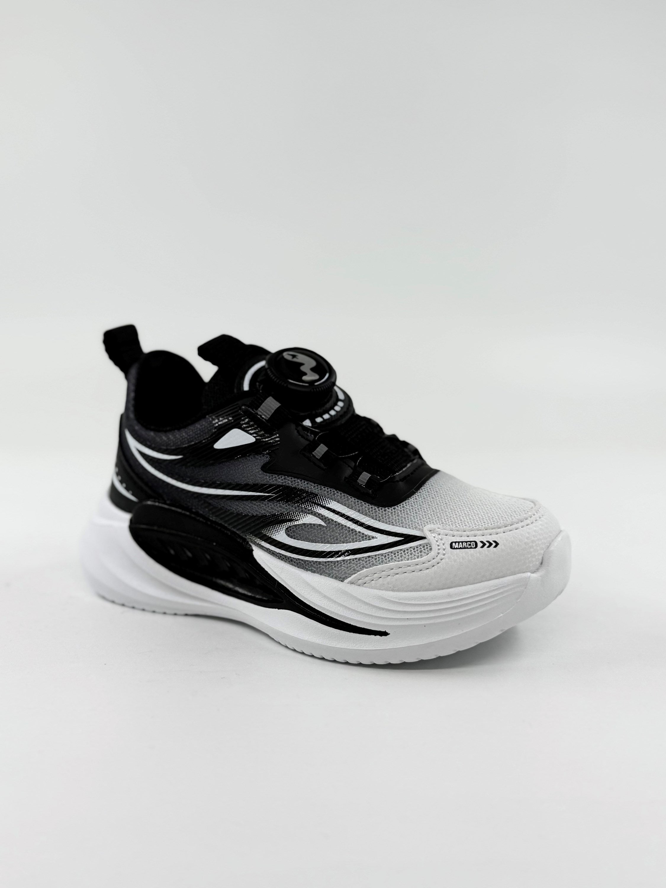 Siyah Ayarlanabilir  Bağcık Ortopedik Çocuk Ayakkabısı