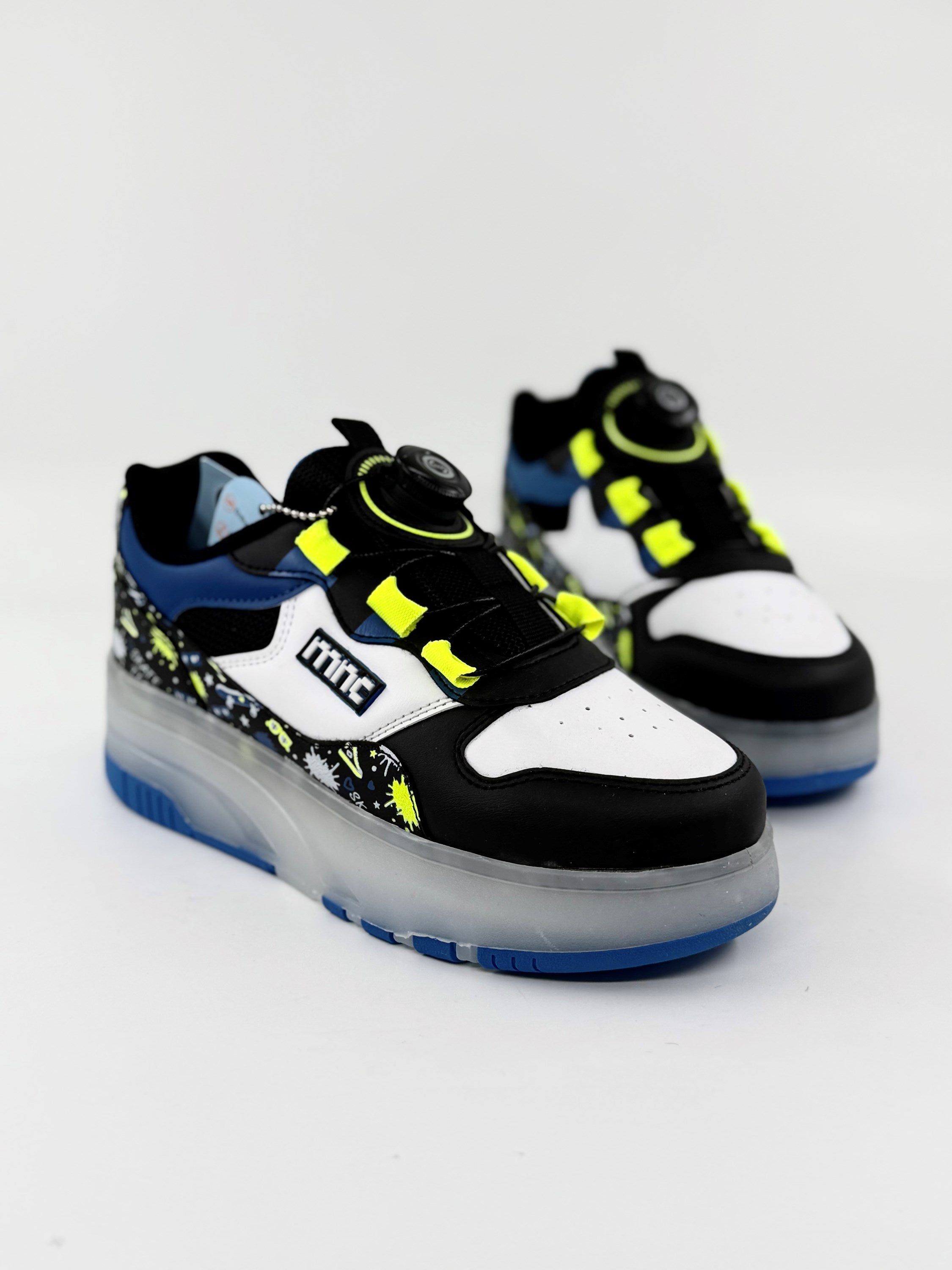 Mnc Mavi Patenli Işıklı Çocuk Ayakkabı