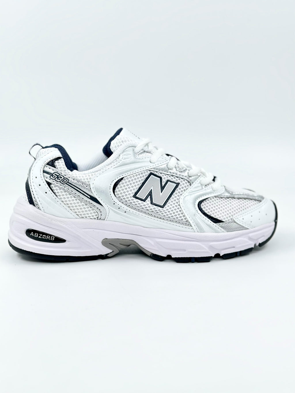 New Balance 530 Whıte/Sılver/Navy