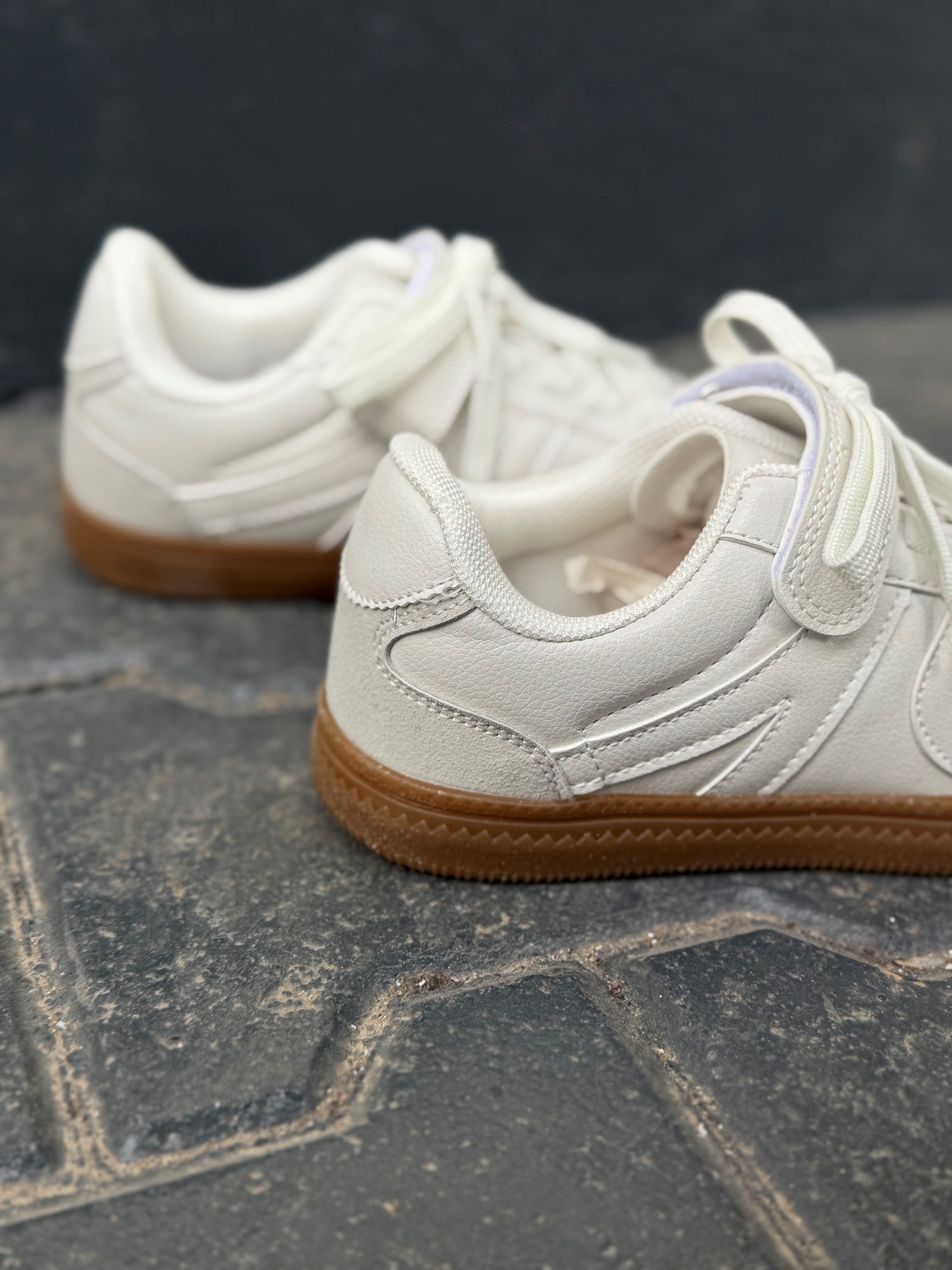 Cool Berry Beyaz Cırtlı Çocuk Sneakers