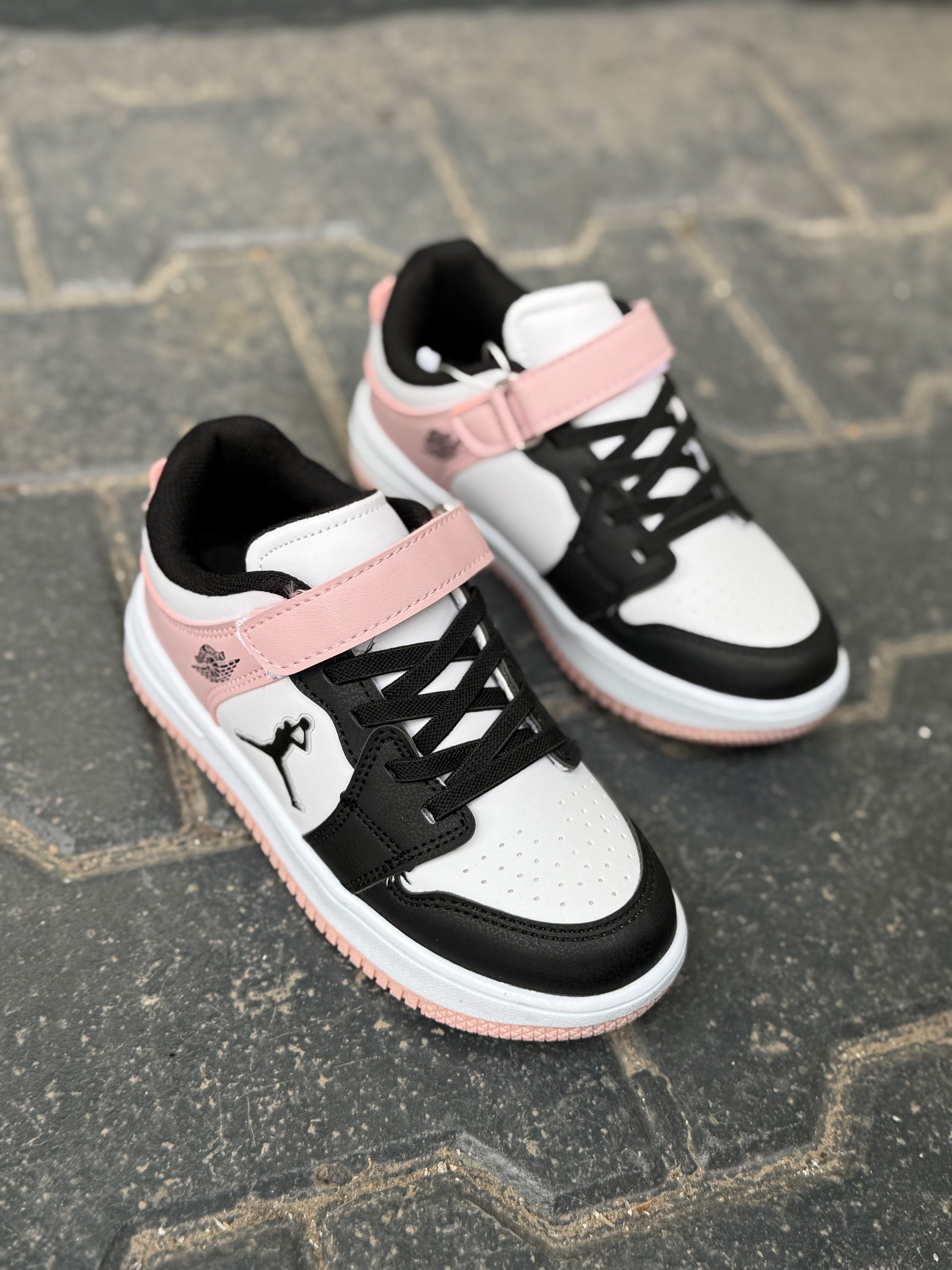 Cool Çocuk Cırtlı  Pınk Aır Günlük Spor Ayakkabı