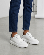 Lufian Amy | Beyaz | Sneaker | Unisex Deri Spor Ayakkabı