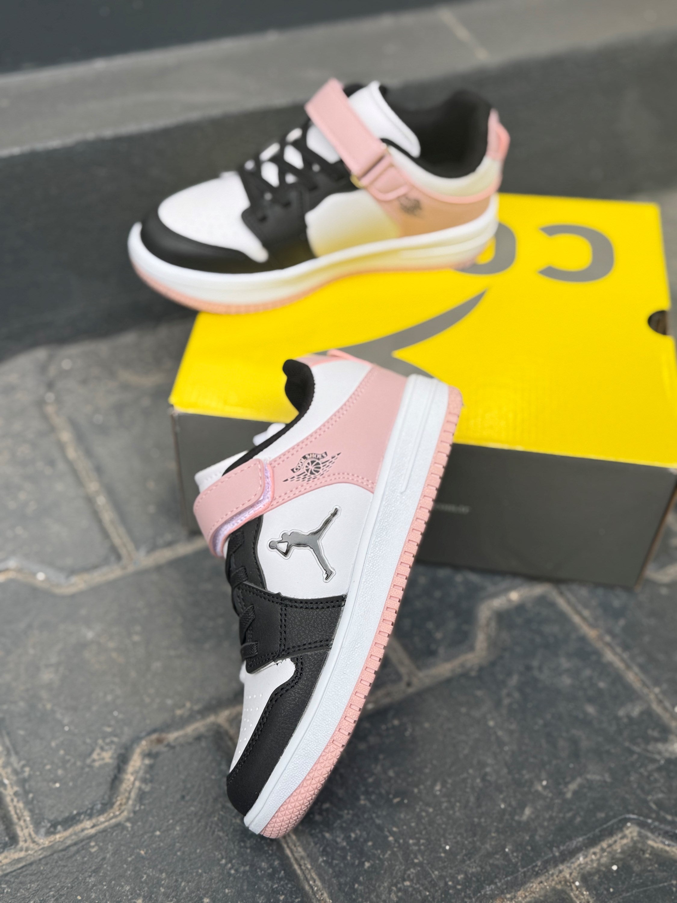 Cool Çocuk Cırtlı  Pınk Aır Günlük Spor Ayakkabı