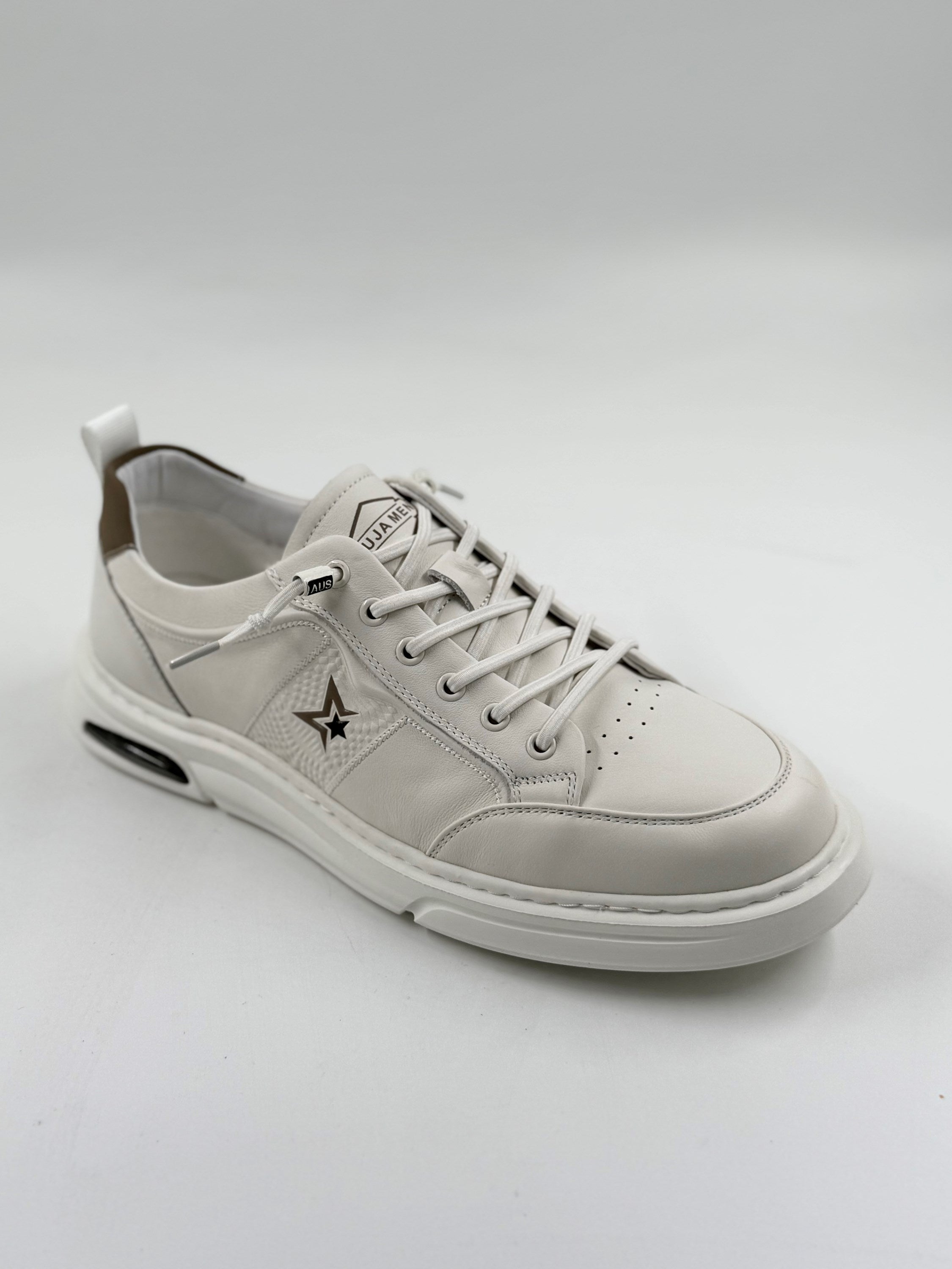 Guja Beyaz Deri Erkek Sneakers