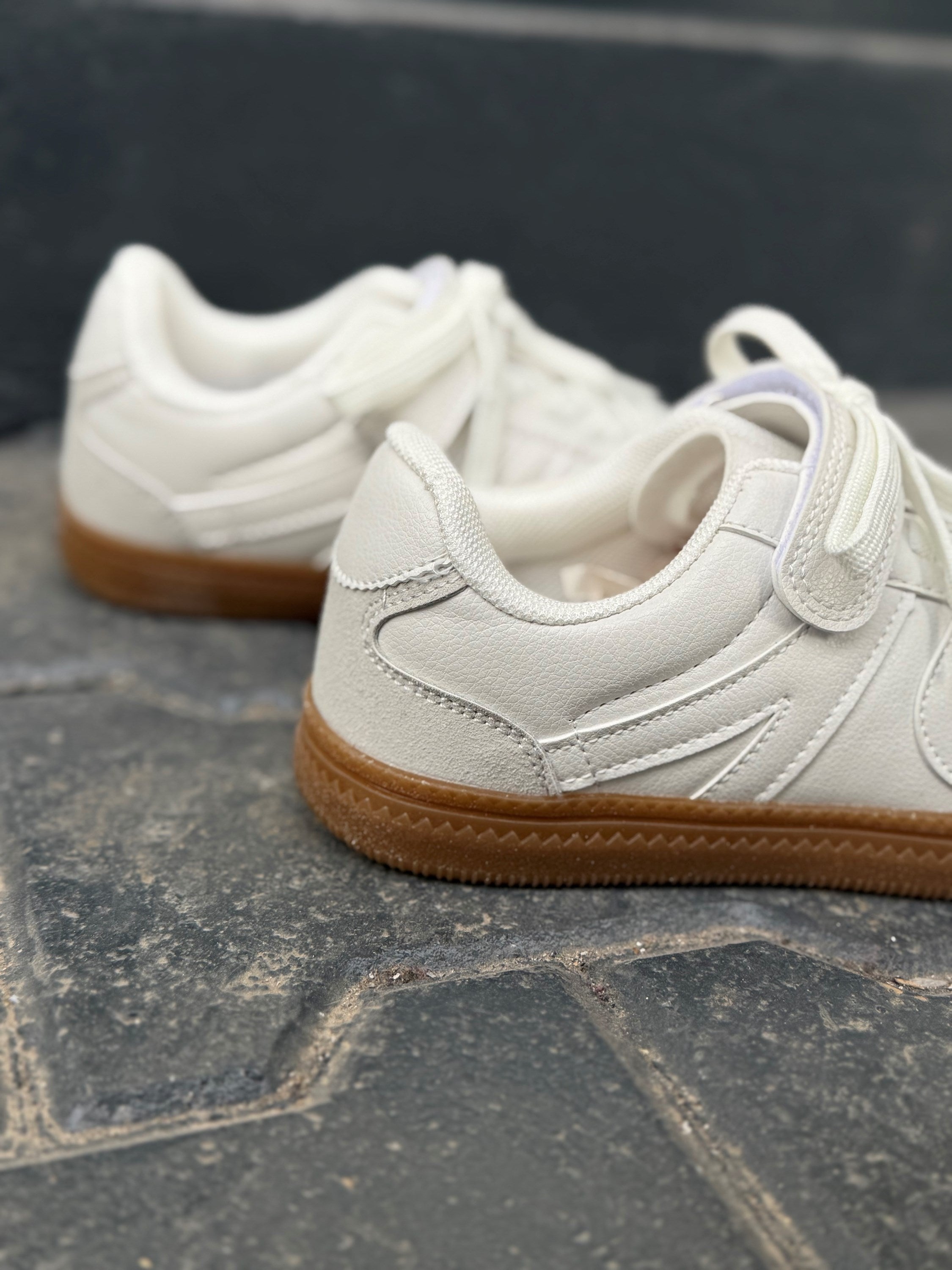 Cool Berry Beyaz Cırtlı Çocuk Sneakers