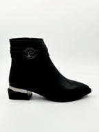 Pierre Cardin | Kısa Topuklu | Kadın Buti