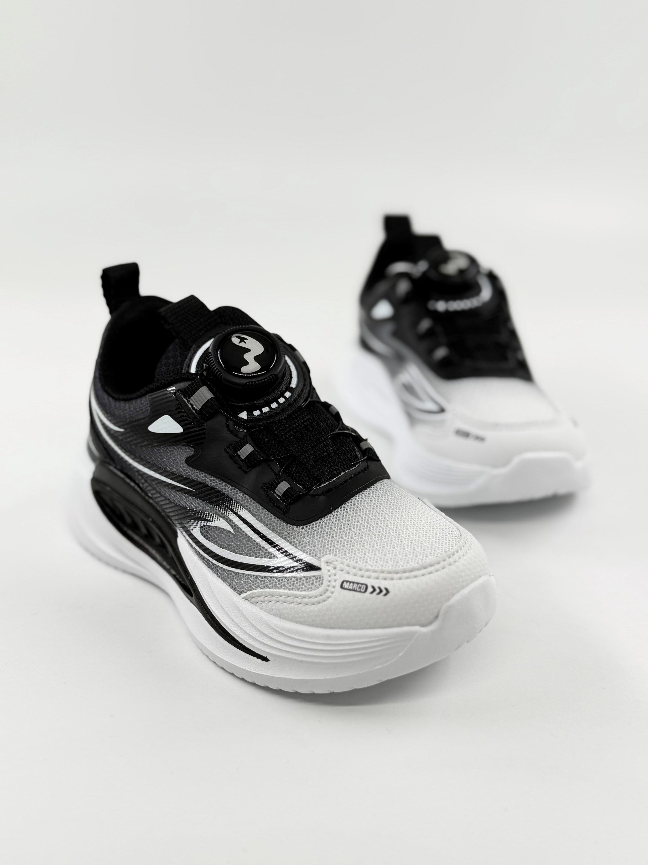 Siyah Ayarlanabilir  Bağcık Ortopedik Çocuk Ayakkabısı