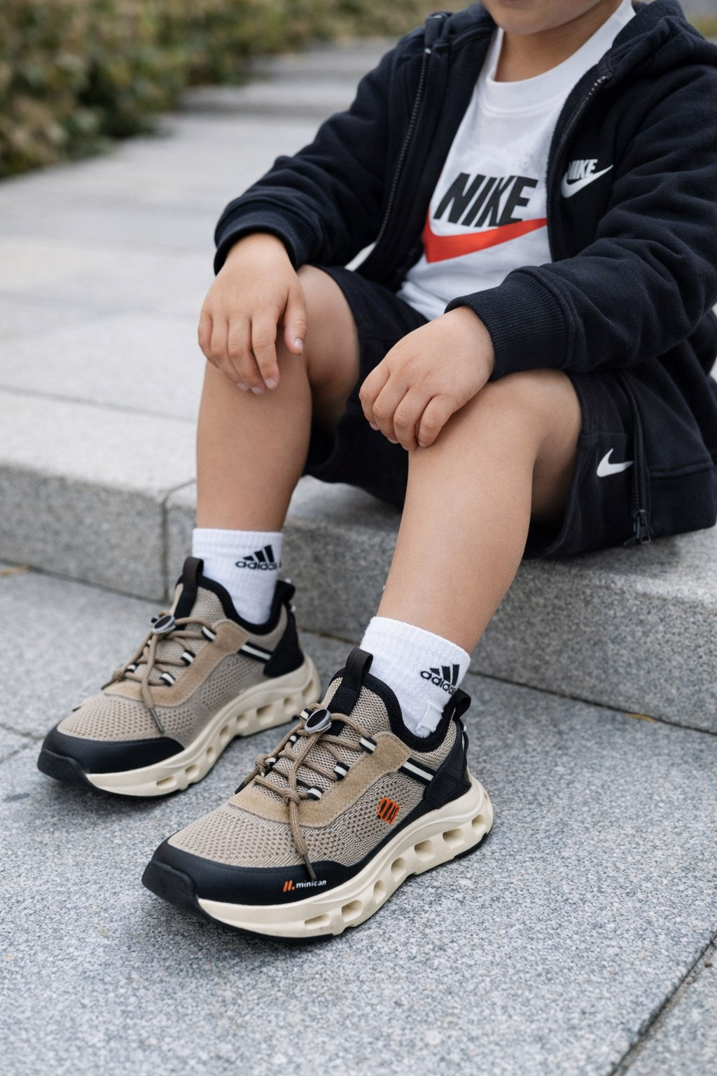 Vizon Triko Ortopedik Taban Spor Ayakkabı