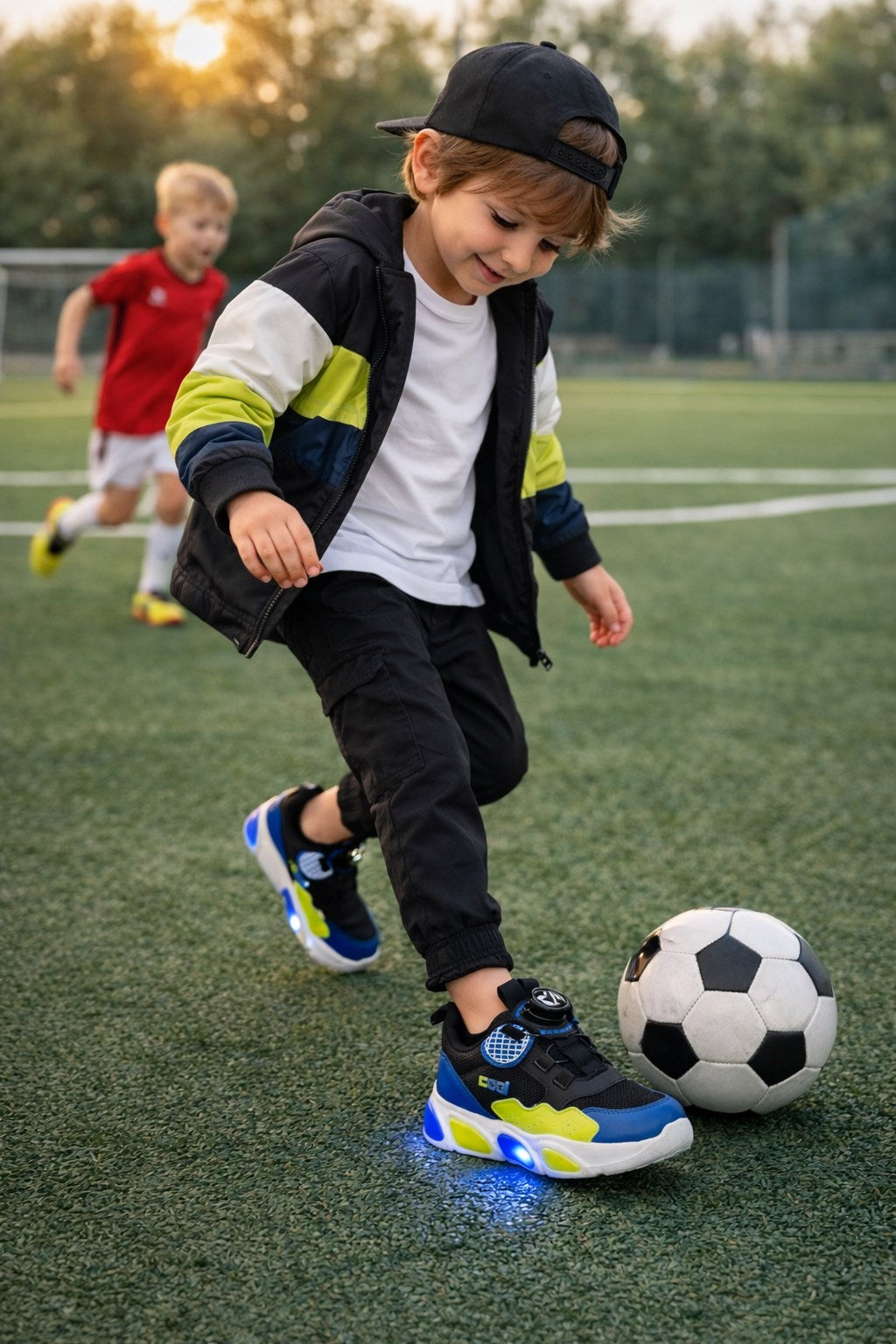 Cool Leon Hafif Ortopedik Otomatik Bağcıklı Çocuk Ayakkabı