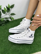 Beverly Hills Polo Clup | Keten | Bileği Uzun | Kadın Converse