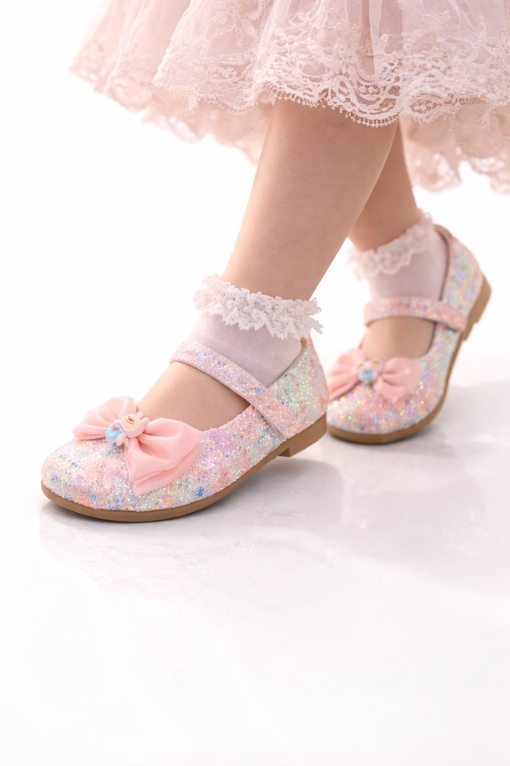 Mnc Pembe Labubu Kız Çocuk Babet