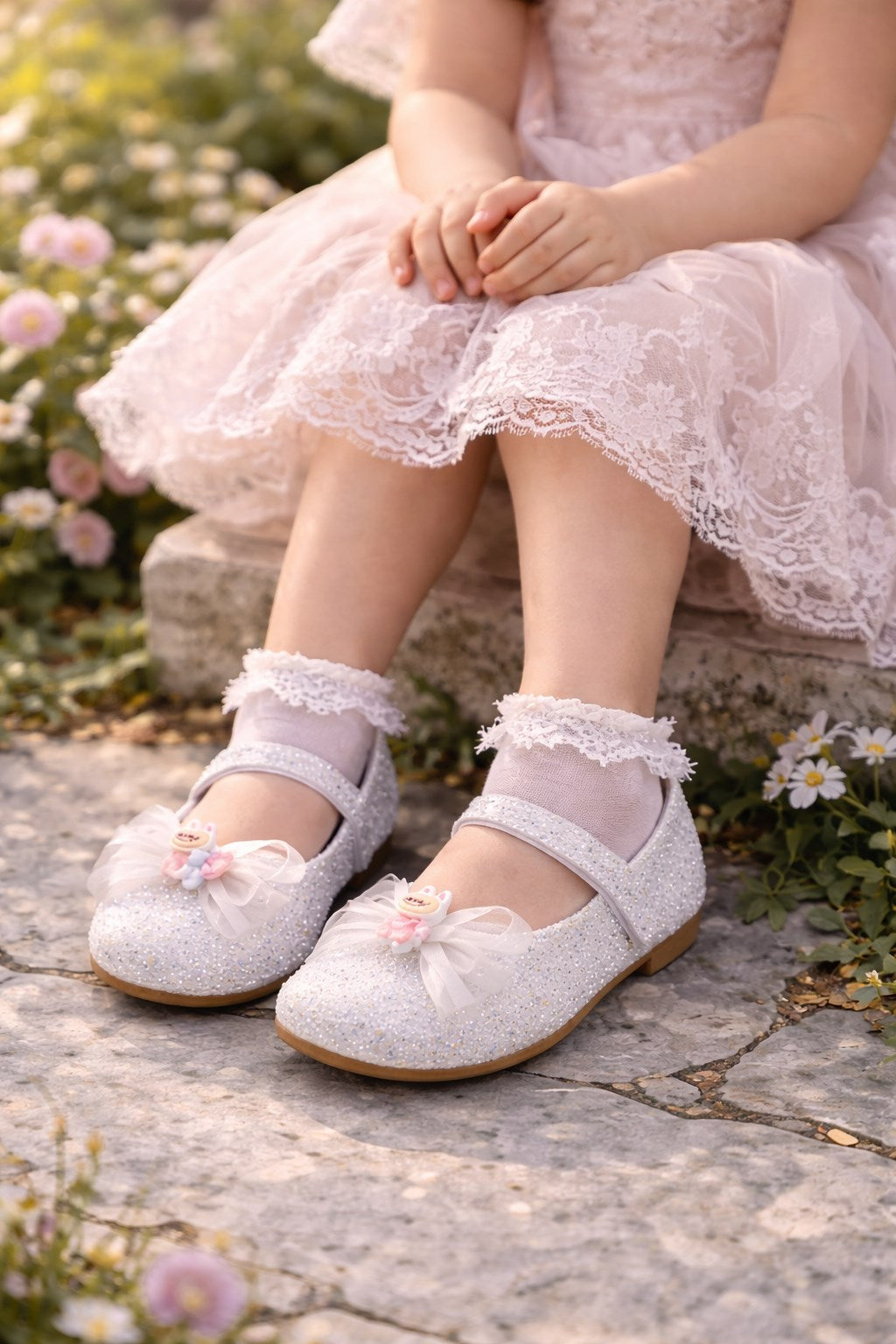 Mnc Kelebekli Sedef Kız Çocuk Babet