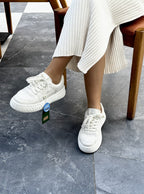 Benetton | Bağcıklı | Açık Gri | Unisex Sneakers
