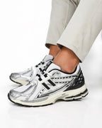 New Balance 1906 Erkek White/Silver/Black Spor Ayakkabı